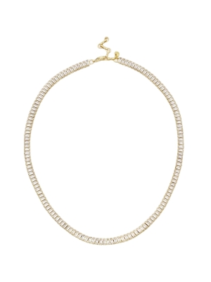 Abrazi baguette ketting goud