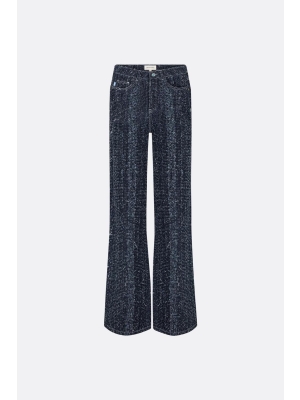 Fabienne Chapot thea wide leg tweed jeans