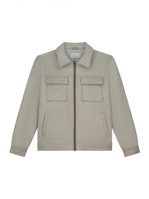 Dstrezzed colton wool jacket