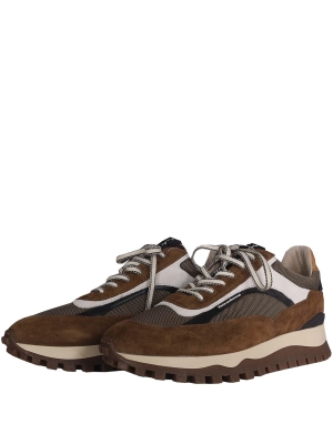 Floris van Bommel floris sport cognac suede