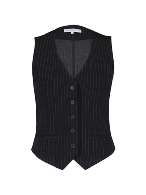 Red Button waistcoat punta pinstripe