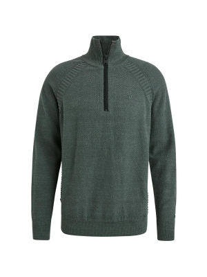 Cast Iron kleding half zip collar cotton heather pla