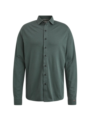 Cast Iron kleding long sleeve shirt cf tec 2 tone in