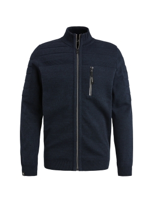 Vanguard zip jacket cotton bonded mouline