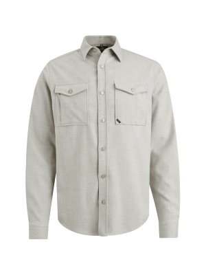 Vanguard long sleeve shirt melange twill ne