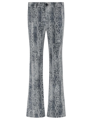 Tramontana trousers suedine grey snake