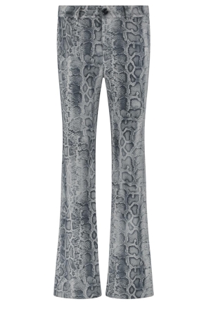 Tramontana trousers suedine grey snake