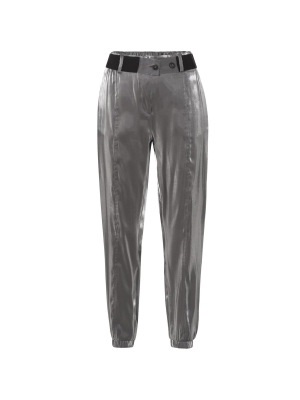 Yaya online metallic broek