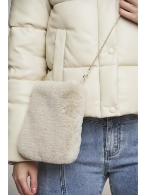 Rino & Pelle small faux fur shoulderbag