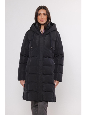 Rino & Pelle midi length coat with detachable innerjacket