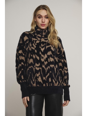 Rino & Pelle boxy turtle neck sweater