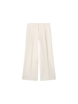 Summum Woman trousers wide leg foam uni