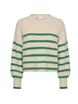 Co Couture coraliecc stripe o-knitt