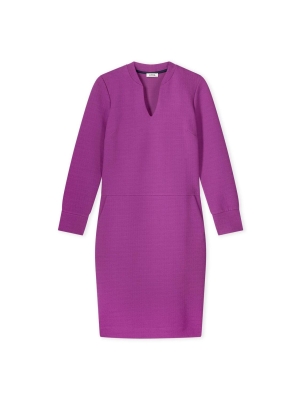 Kyra dress long sleeve structured jersey