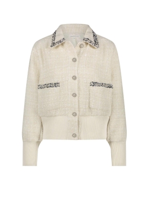 Tramontana Tweed jacket fancy tapes