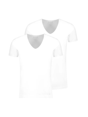 Slater ondershirt Tencel 2-pack