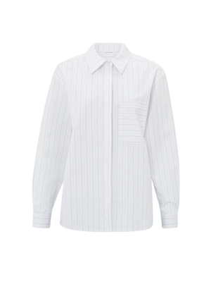 Yaya online striped blouse 