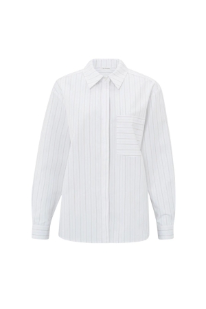 Yaya online striped blouse 