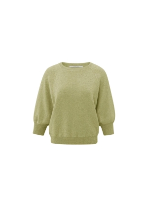 Yaya online sweater with raglan sleeves