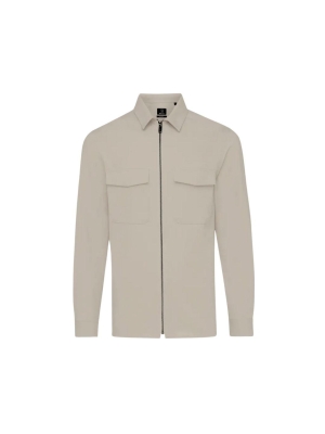 Genti shirt jacket zip