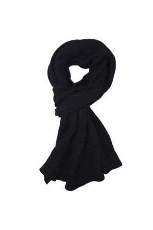 Profuomo SCARF COT POLY KNIT NAVY