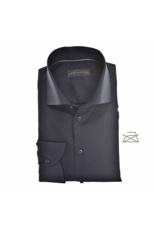 John Miller overhemden 195 Donkerblauw