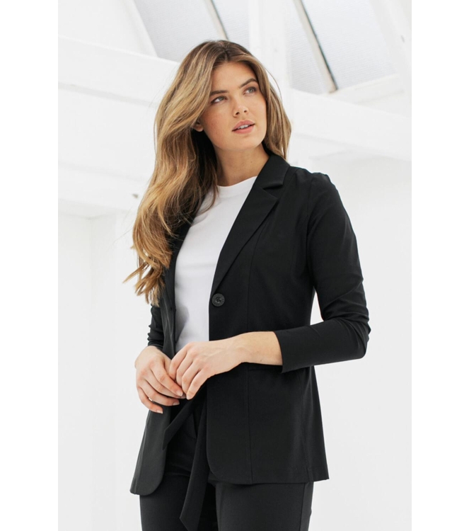 Studio Anneloes Jody midi blazer 9000 black