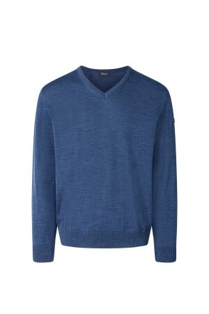Maerz Pullover V-Ausschnitt 1/1 Arm 380 Blauw