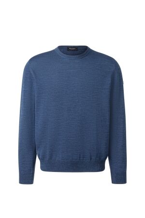 Maerz Pullover Rundhals 1/1 Arm 380 blauw