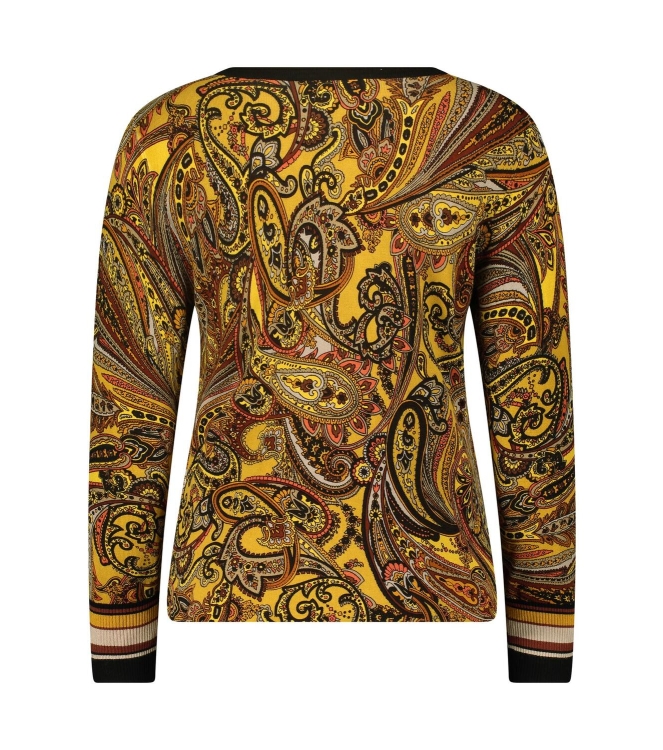 Betty Barclay Strickpullover Kurz 1/1 Arm 7820 Brown/Yellow