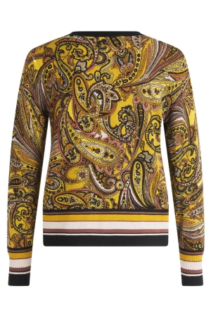 Betty Barclay Strickjacke Kurz 1/1 Arm 7820 Brown/Yellow