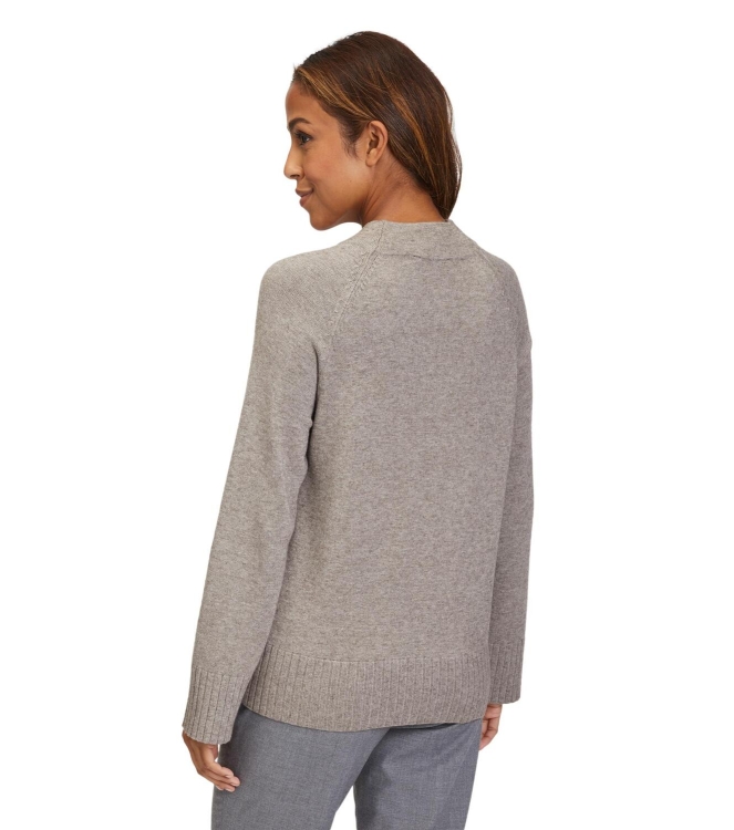 Betty Barclay Strickpullover Kurz 1/1 Arm 7717 Falcon Melange