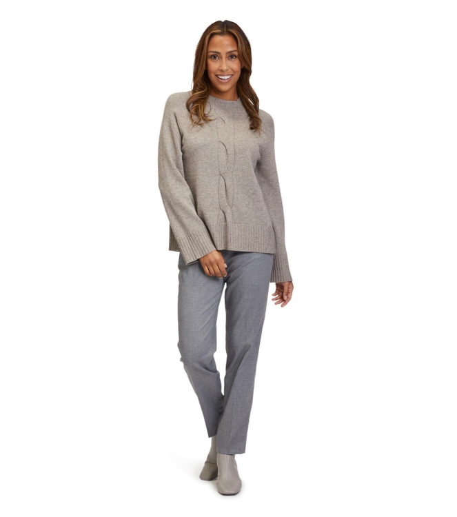 Betty Barclay Strickpullover Kurz 1/1 Arm 7717 Falcon Melange