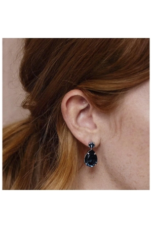 Abrazi Sophia Oorbellen Blauw Blauw