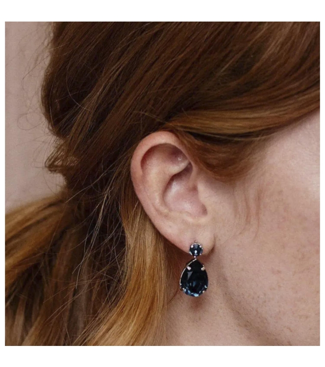 Abrazi Sophia Oorbellen Blauw Blauw