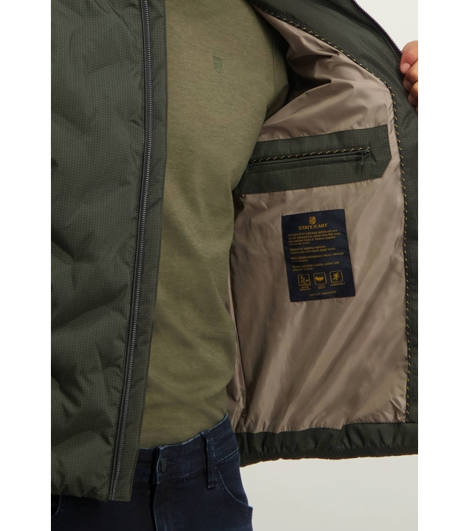 State of Art Jacket Printed Mosgroen