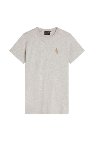 Josh V JV ZOE EMBROIDERY Grey melange