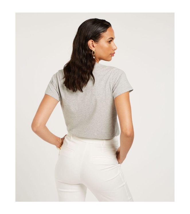 Josh V JV ZOE EMBROIDERY Grey melange