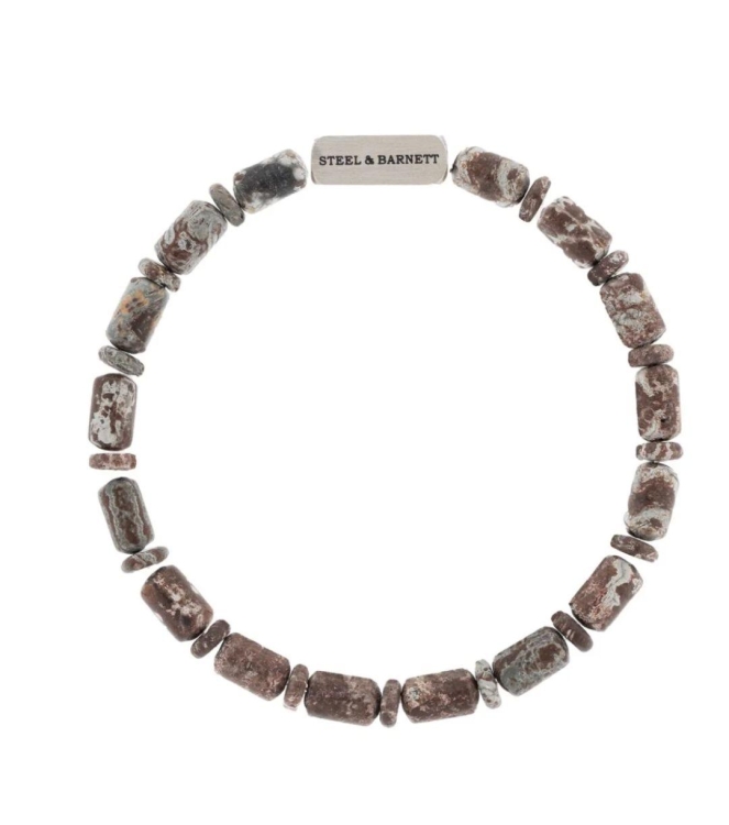 Steel and Barnett Stones Bracelet SBCC/002 Matt Moreno