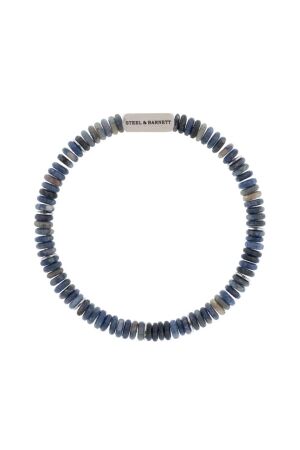 Steel and Barnett Stones Bracelet SBTT/002 Matt Sodalite