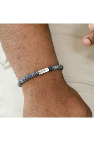 Steel and Barnett Stones Bracelet SBTT/002 Matt Sodalite