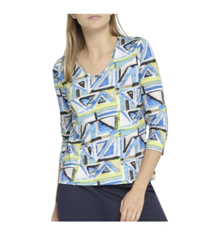 Golle Haug T-Shirt LOS 3/4 Arm 640 Azur