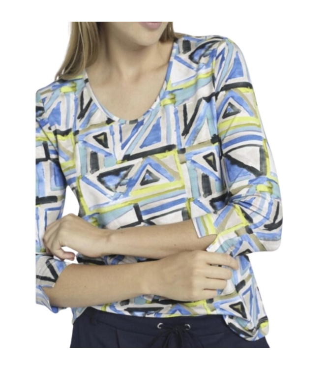 Golle Haug T-Shirt LOS 3/4 Arm 640 Azur