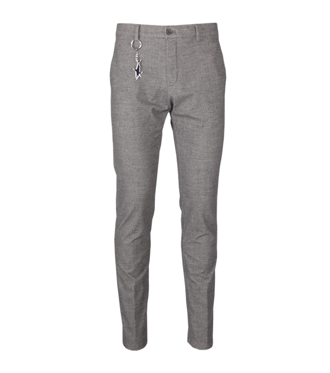 Paul and Shark Micro pattern moleskin chino 664 Grey
