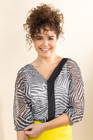 Label Dot Macy 950 Zwart / Wit