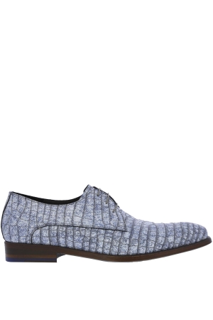 Floris van Bommel Floris Dressed Blue Reptile print Blue
