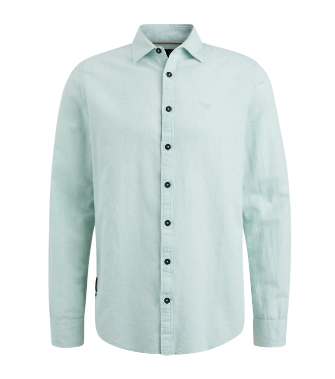 PME Legend Long Sleeve Shirt Ctn/Linen 6009 Harbour grey