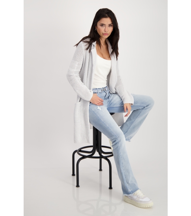 Monari Strickjacke 124 Cloudy grey