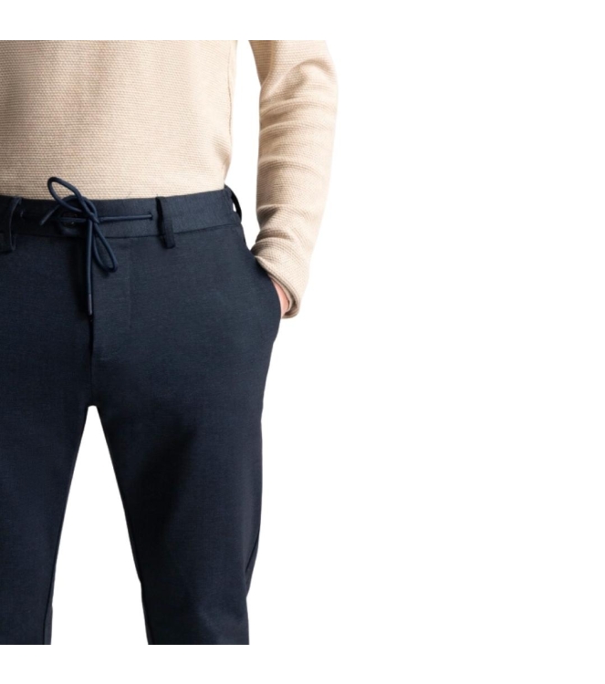 Dstrezzed Lancaster Tapered Jogger Pattern sw Dk.Navy