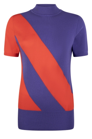 Zoso Fancy Sweater Purple/Black